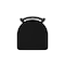 Holland Bar Stool Co 18" Low Back Swivel Vanity Stool, Pewter Finish, Black Vinyl Seat 41118PWBlkVinyl - alternate 2